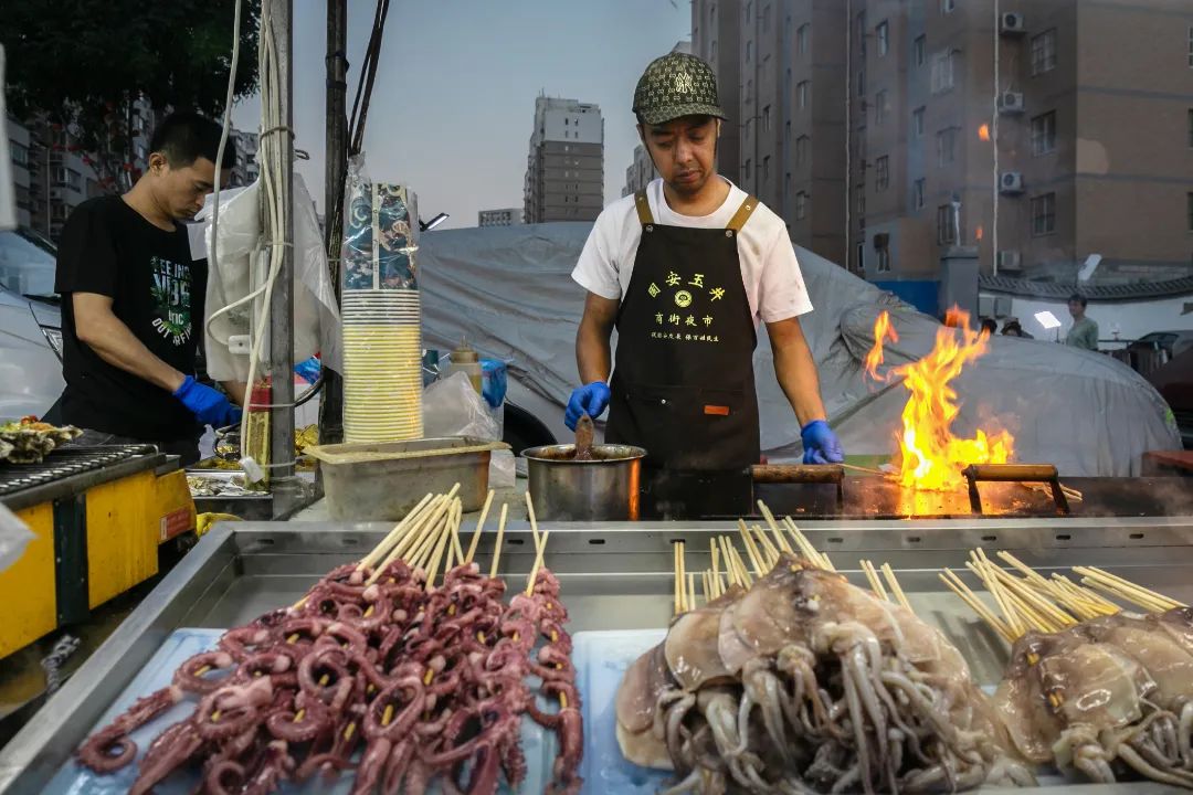 中秋夜，固安南关夜市的人间烟火气4287 作者:少爷身上有妖气 帖子ID:348313 