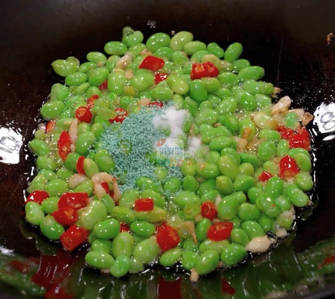 午饭就简简单单做个毛豆炒蛋，香辣入味，非常下饭8019 作者:我宣你 帖子ID:215604 