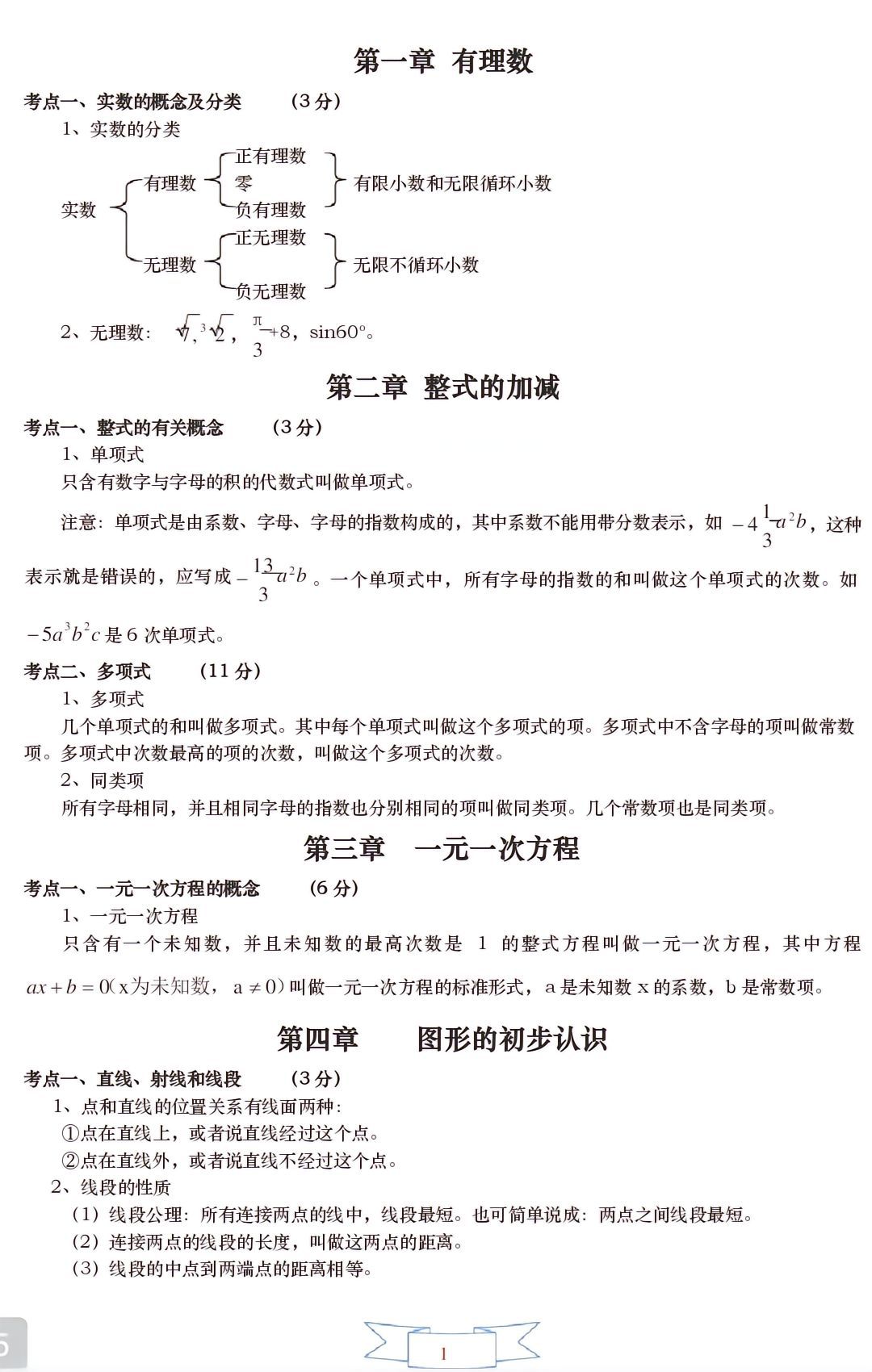 初一到初三数学知识点总结要考的都在这里啦，都是重点6025 作者:优胜教育关老师 帖子ID:255718 初一,一到,初三,数学,知识