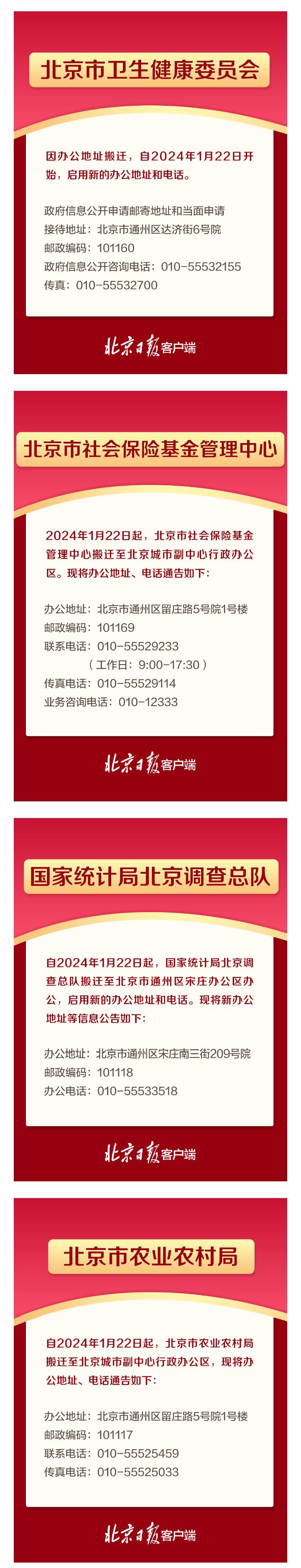 注意！北京这12家单位已迁至通州！地址、电话公布5119 作者:乁沙漠 帖子ID:280143 注意,北京,单位,迁至,通州