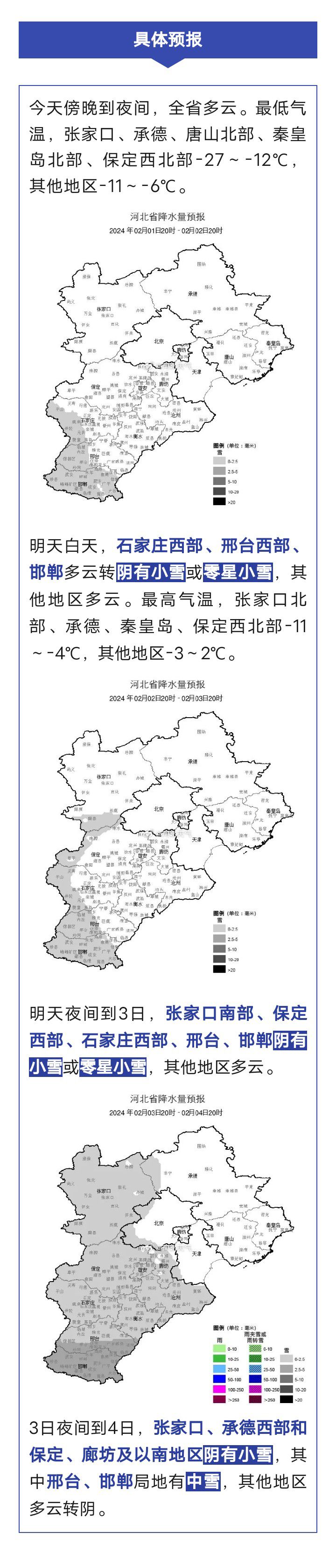 最低-26.3℃！小雪+中雪！河北未来3天…6684 作者:峰华花园 帖子ID:281978 最低,小雪,中雪,河北,未来