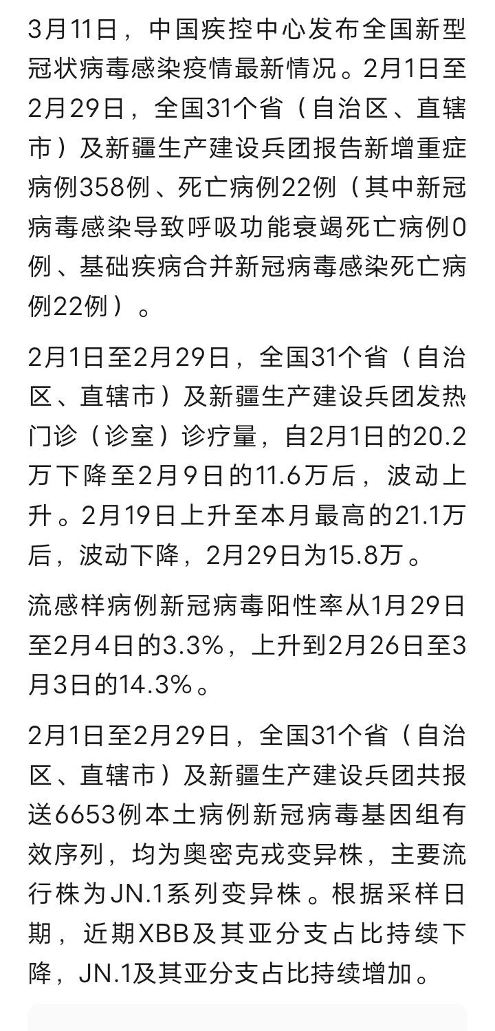 中疾控发布全国新冠病毒感染疫情最新情况1992 作者:峰华花园 帖子ID:291353 疾控,发布,全国,病毒,病毒感染