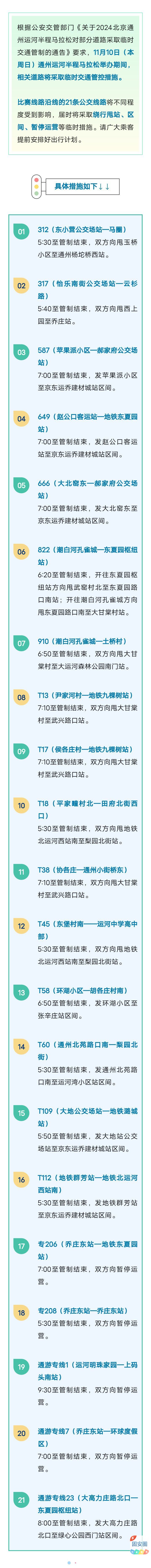 注意！北京市通州区这21条公交线将临时调整！具体时间、线路——3501 作者:峰华花园 帖子ID:362818 